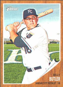 #275 Billy Butler - Kansas City Royals - 2011 Topps Heritage Baseball