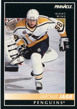 #275 Jaromir Jagr - Pittsburgh Penguins - 1992-93 Pinnacle Canadian Hockey