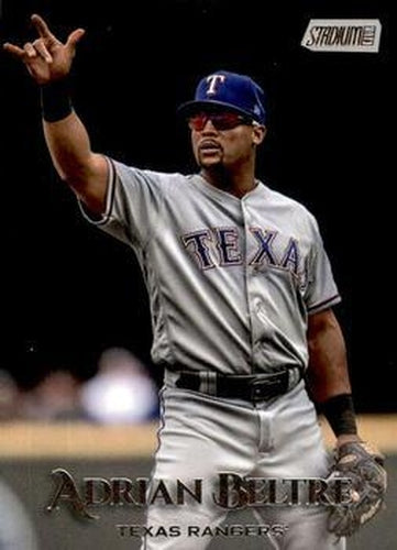 #275 Adrian Beltre - Texas Rangers - 2019 Stadium Club Baseball