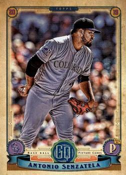 #275 Antonio Senzatela - Colorado Rockies - 2019 Topps Gypsy Queen Baseball
