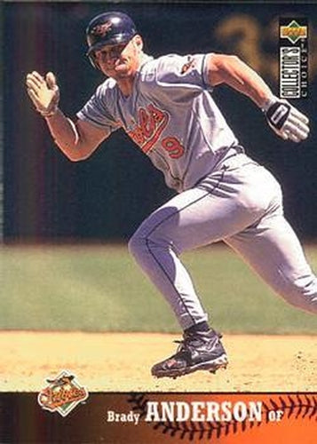 #275 Brady Anderson - Baltimore Orioles - 1997 Collector's Choice Baseball