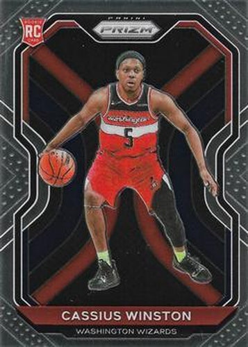 #275 Cassius Winston - Washington Wizards - 2020-21 Panini Prizm Basketball