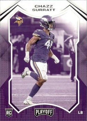 #275 Chazz Surratt - Minnesota Vikings - 2021 Panini Playoff Football