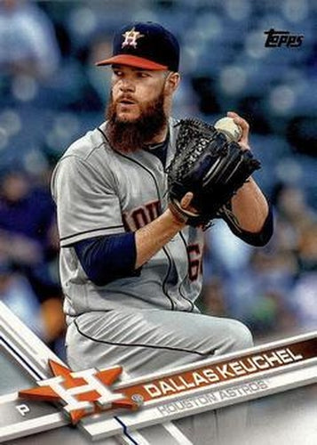 #275 Dallas Keuchel - Houston Astros - 2017 Topps Baseball