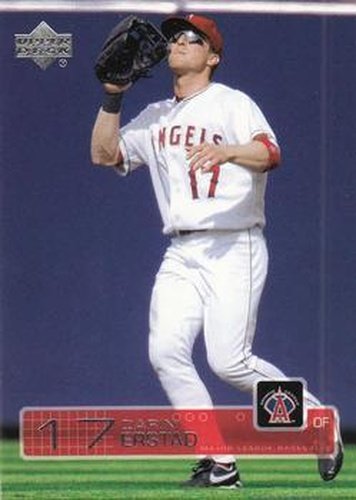 #275 Darin Erstad - Anaheim Angels - 2003 Upper Deck Baseball