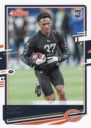 #275 Darnell Mooney - Chicago Bears - 2020 Donruss Football