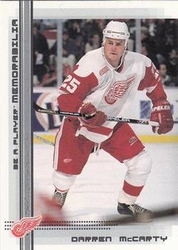 #275 Darren McCarty - Detroit Red Wings - 2000-01 Be a Player Memorabilia Hockey