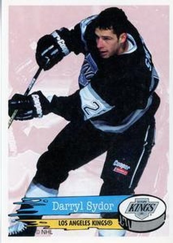 #275 Darryl Sydor - Los Angeles Kings - 1995-96 Panini Hockey Stickers