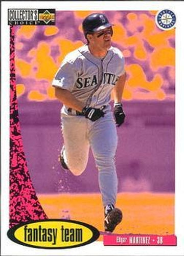 #275 Edgar Martinez - Seattle Mariners - 1996 Collector's Choice Baseball