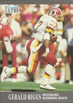 #275 Gerald Riggs - Washington Redskins - 1991 Ultra Football