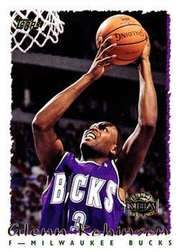 #275 Glenn Robinson - Milwaukee Bucks - 1994-95 Topps Basketball