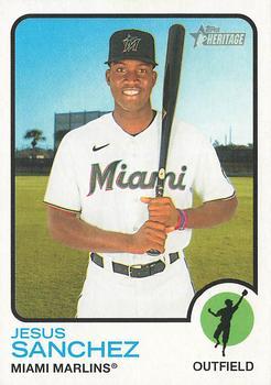 #275 Jesus Sanchez - Miami Marlins - 2022 Topps Heritage Baseball