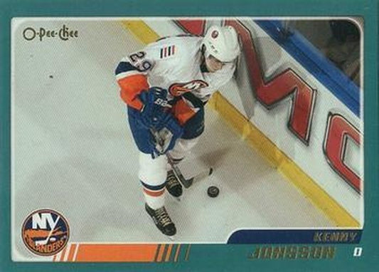 #275 Kenny Jonsson - New York Islanders - 2003-04 O-Pee-Chee Hockey