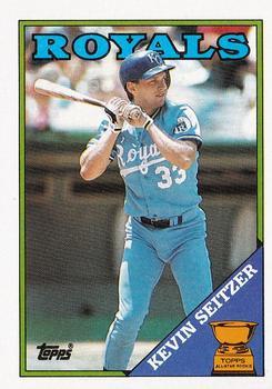 #275 Kevin Seitzer - Kansas City Royals - 1988 Topps Baseball