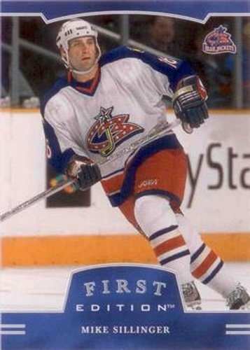 #275 Mike Sillinger - Columbus Blue Jackets - 2002-03 Be a Player First Edition Hockey