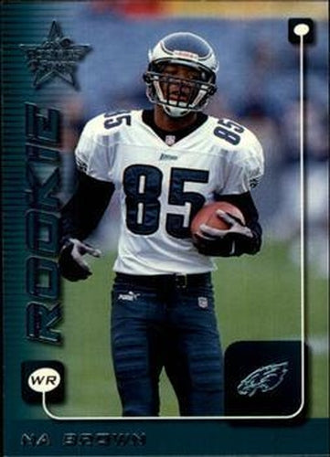 #275 Na Brown - Philadelphia Eagles - 1999 Leaf Rookies & Stars Football