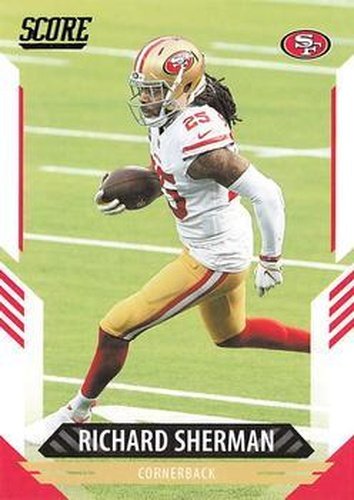 #275 Richard Sherman - San Francisco 49ers - 2021 Score Football