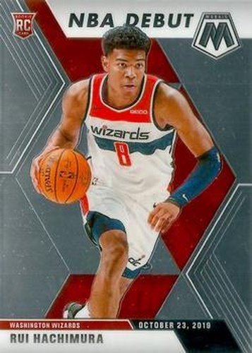 #275 Rui Hachimura - Washington Wizards - 2019-20 Panini Mosaic Basketball