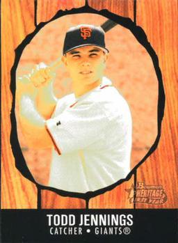 #275 Todd Jennings - San Francisco Giants - 2003 Bowman Heritage Baseball