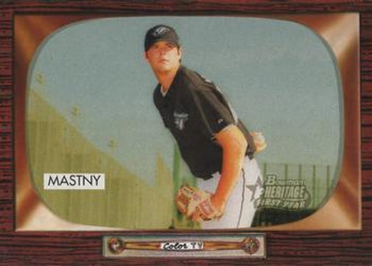 #275 Tom Mastny - Toronto Blue Jays - 2004 Bowman Heritage Baseball