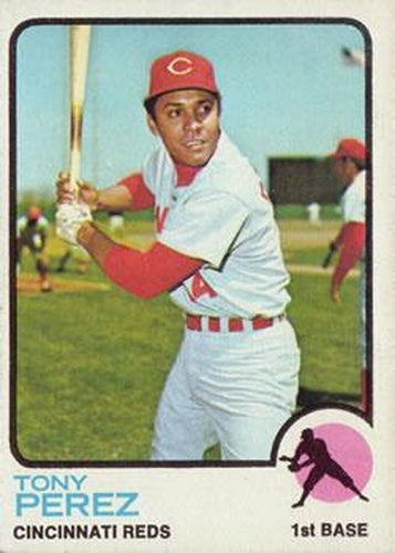 #275 Tony Perez - Cincinnati Reds - 1973 Topps Baseball