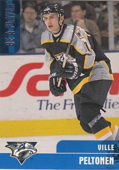 #275 Ville Peltonen - Nashville Predators - 1999-00 Be a Player Memorabilia Hockey