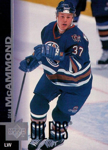 #275 Dean McAmmond - Edmonton Oilers - 1997-98 Upper Deck Hockey