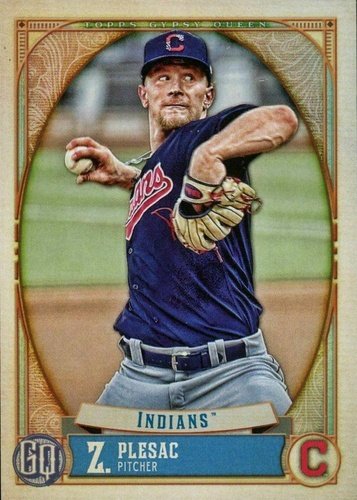 #275 Zach Plesac - Cleveland Indians - 2021 Topps Gypsy Queen Baseball