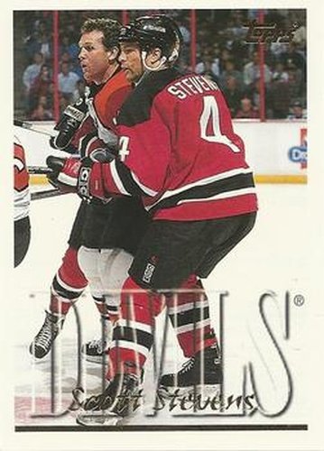 #275 Scott Stevens - New Jersey Devils - 1995-96 Topps Hockey