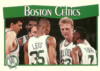 #275 Boston Celtics - Boston Celtics - 1991-92 Hoops Basketball
