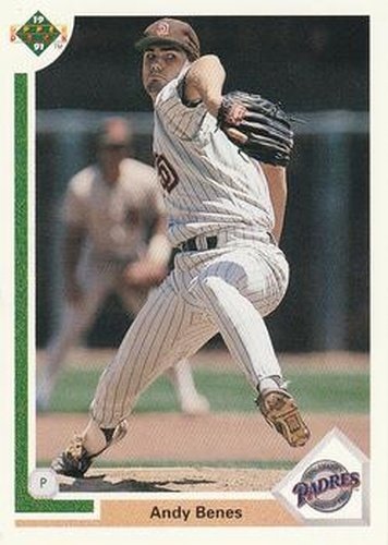 #275 Andy Benes - San Diego Padres - 1991 Upper Deck Baseball
