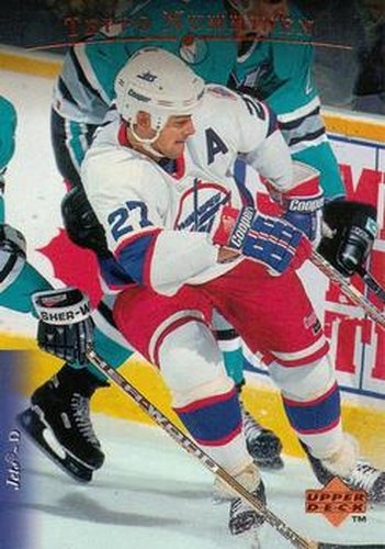 #275 Teppo Numminen - Winnipeg Jets - 1995-96 Upper Deck Hockey