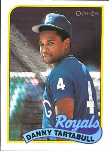 #275 Danny Tartabull - Kansas City Royals - 1989 O-Pee-Chee Baseball