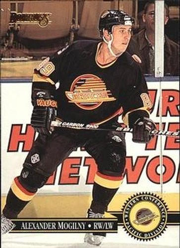 #275 Alexander Mogilny - Vancouver Canucks - 1995-96 Donruss Hockey