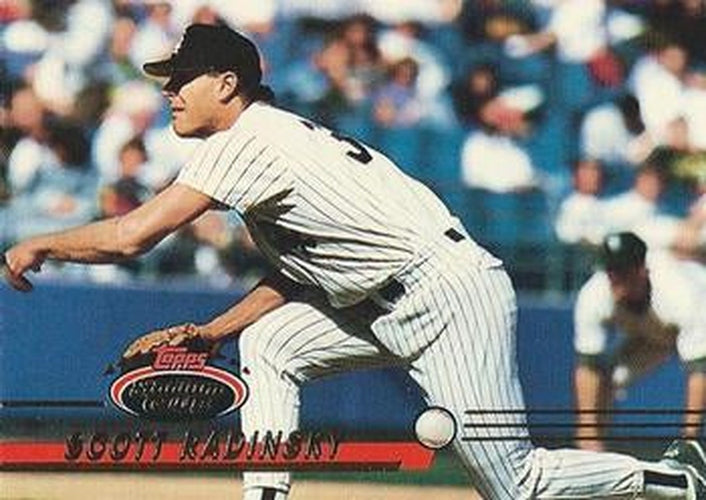 #275 Scott Radinsky - Chicago White Sox - 1993 Stadium Club Baseball