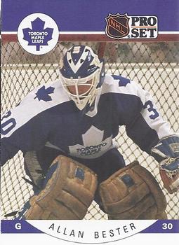 #275 Allan Bester - Toronto Maple Leafs - 1990-91 Pro Set Hockey