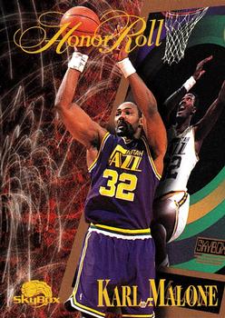 #275 Karl Malone - Utah Jazz - 1995-96 SkyBox Premium Basketball