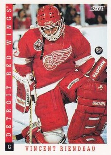 #276 Vincent Riendeau - Detroit Red Wings - 1993-94 Score Canadian Hockey