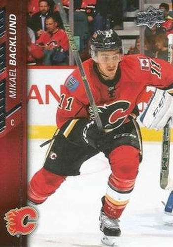 #276 Mikael Backlund - Calgary Flames - 2015-16 Upper Deck Hockey