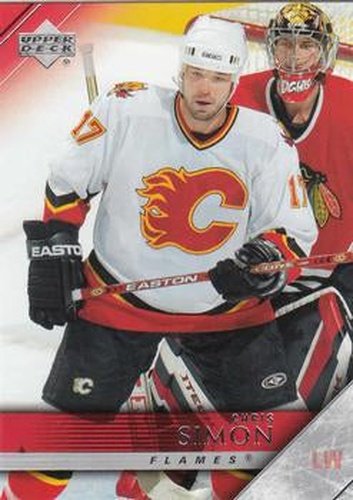 #276 Chris Simon - Calgary Flames - 2005-06 Upper Deck Hockey