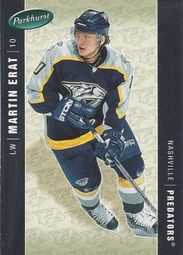 #276 Martin Erat - Nashville Predators - 2005-06 Parkhurst Hockey