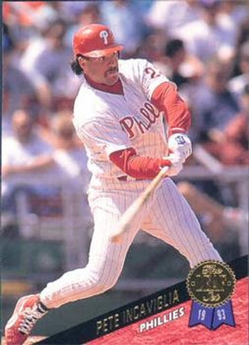 #276 Pete Incaviglia - Philadelphia Phillies - 1993 Leaf Baseball