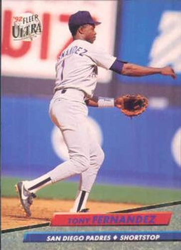 #276 Tony Fernandez - San Diego Padres - 1992 Ultra Baseball