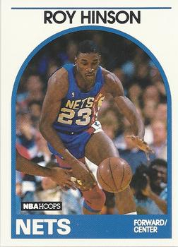 #276 Roy Hinson - New Jersey Nets - 1989-90 Hoops Basketball
