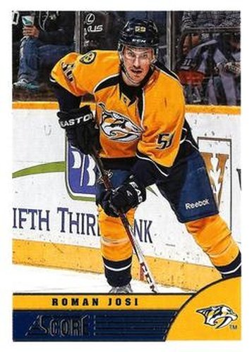 #276 Roman Josi - Nashville Predators - 2013-14 Score Hockey