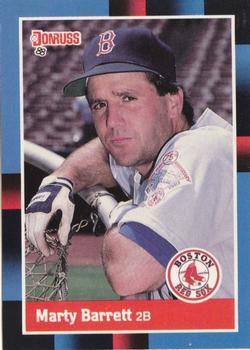 #276 Marty Barrett - Boston Red Sox - 1988 Donruss Baseball