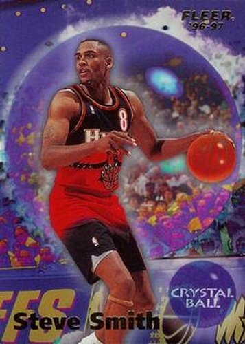 #276 Steve Smith - Atlanta Hawks - 1996-97 Fleer Basketball