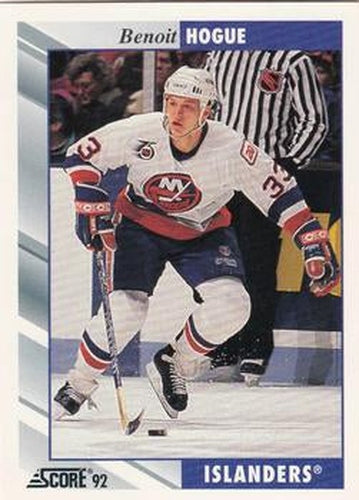 #276 Benoit Hogue - New York Islanders - 1992-93 Score USA Hockey