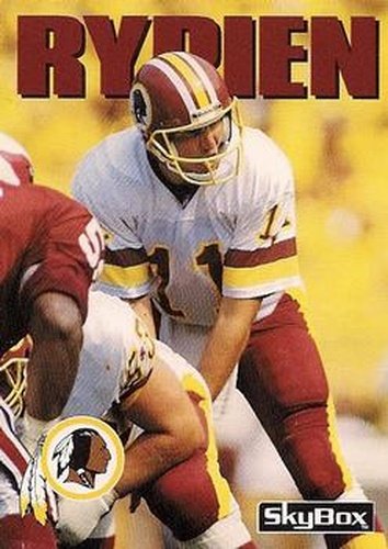 #276 Mark Rypien - Washington Redskins - 1992 SkyBox Impact Football