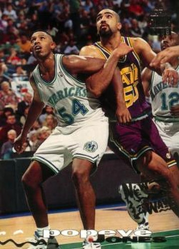 #276 Popeye Jones - Dallas Mavericks - 1993-94 Stadium Club Basketball